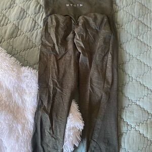 Nvgtn Olive Green Leggings